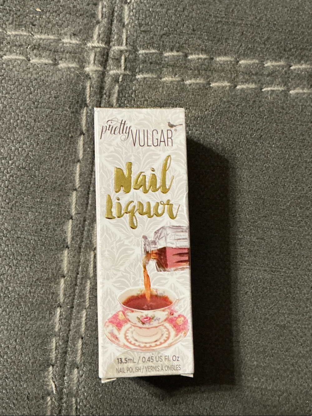 Pretty Vulgar Nail Liquor Nail Polish - Grey Jay